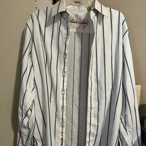 Men’s Robert Graham long sleeve dress shirt